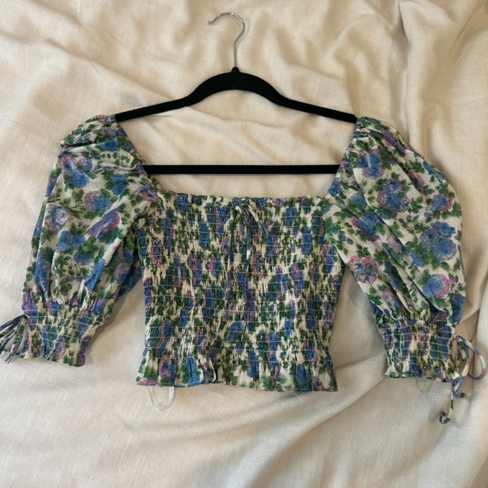 For Love and Lemons Floral Top